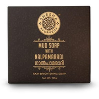 Shesha Ayurveda Mud Soap With Nalpamaradi Skin Brightening Soap Bar 125G -Pack Of 1