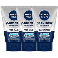 Nivea Men Dark Spot Reduction Face Wash 100 G (Pack Of 3)| With Ginko And Ginseng Extracts For Clean, Healthy & Clear Skin | 10 X Vitamin C Effect For Radiant Skin |For Dark Spot Reduction