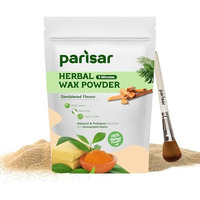 Parisar Pharma Herbal Wax Powder For Women And Men With Sandalwood, Natural & Painless Hair Removal Powder For All Skin Types For Hands, Legs, Underarms, Bikini & Intimate Area, 100 Gm