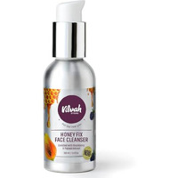 Vilvah Store Honeyfix Facewash | For Normal To Oily & Acne Prone Skin | | No Silicones, No Parabens, No Sulfates | Men & Women | 100Ml