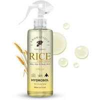 Aromatique Rice Water Toner For Face/Mist Spray/Hydrosol - Hydrating,Nourishing Skin - Brightens, Revitalizes, Softens - For All Types - Daily Use 200Ml
