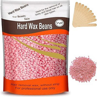 Urbanmac Hard Beans Wax With Wooden Stick For Full Body Hair Removal Wax (100 G) Multicolor, Women