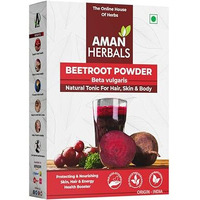 Aman Herbals Beetroot Powder, Natural Tonic For Hair, Skin & Body, 100% Pure, Origin - India (150Gm)