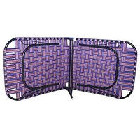 My Crystal India Portable Metal Iron Folding Bed Iron Cot Foldable Bed Frame Portable Bed Cot Camp Bed Guest Bed Folding Camp Bed Niwar Folding Bed For Sleeping., Painted, Single, 10 Cm