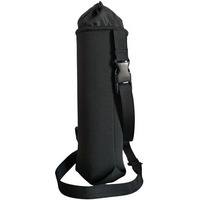 Nihspruhay Insulated Neoprene 2L Water Bottle Carrier Bag, Adjustable Shoulder Strap Hand Strap And With A Plastic Clip Hook. (2 L)