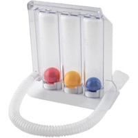 Medelite Medserve 3 Ball Spirometer | Lung Exerciser | Breathing Exercise | Respirometer | Breath Measurement System | Deep Breathing Lung Exerciser | Washable, Hygienic & Detachable- Pack Of 1