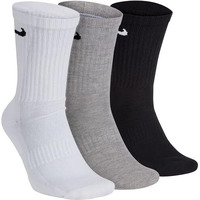 Maxcom Cotton Mens Womens Unisex Everyday Crew Length Socks Lightweight Multicolor Training Sock 3 Pairs(M,L) (M(5-8))