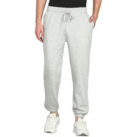 Alan Jones Clothing Fleece Jogger Track Pant For Men's Winterwear (Melange_Medium, Regular)