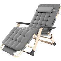 Dravizon Zero Gravity Chair |Relax For Lounge Chair |Easy For Lawn|Portable And Foldable Recliner Chair For Resting|Adjustable Pillow|Full Body Support|Young And Old People (Grey)