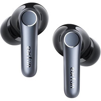 Earfun Air Pro 4 Hybrid Adaptive Noise Canceling Wireless In-Ear Earbuds Bluetooth,2024 Vgp Goal Award,Qualcomm Snapdragon Sound,Aptx Lossless,6 Mics Ai Cvc Call,Ldac Hi-Res Audio,52H Playtime,Bt5.4