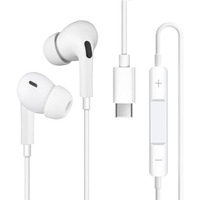 Usb C Headphones, Type C Earbuds Compatible For Iphone 15/15 Pro/ 15 Pro Max Samsung S24 Headphones With Microphone Noise Isolation Stereo Wired Earphones For Samsung Galaxy S22 S23 Ultra Pixel 7A