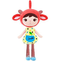 Hapsters Baby Stuffed Sheep Girl Baby Dolls Plush Soft Toys 18 Inches (Yellow)