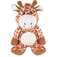 Ultra 9 Inch Cute Stuffed Sitting Giraffe Fully Stuffed Soft Premium Plush For Kids In Brown | Snuggling And Playtime | Animal Toy | Birthday Gift | Anniversary | Christmas | Diwali | Home Decor