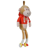 Ultra 16 Inch Monkey Fully Stuffed Soft Premium Plush For Kids In Multicolour | Snuggling And Playtime | Animal Toy | Birthday Gift | Anniversary | Christmas | Diwali | Home Decor