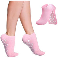 Antil's Silicone Socks For Women Moisturizing Silicone Spa Gel Socks For Women Silicon Socks Heel For Crack Spa Gel Socks For Women And Men Gel Socks For Dry Cracked Feet Crack Heel Repair Socks Natural Oil And Vitamin E (Multicolor) (1 Pair)