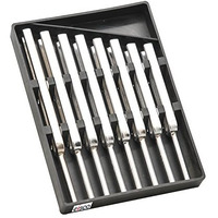 Eisco Tuning Fork (Set Of 8 Pieces) Steel Scientific Forks, C4 = 256Hz, Physics Lab Equipment For Sound Wave Experiments, Acoustics, Vibrations, Music Teaching, Science Classroom & Stem Learning