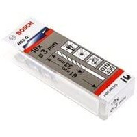 Bosch Professional Metal Drill Bits Hss-G With Diameter 3Mmworking Length- 30Mm, Total Length- 57Mm, Pack Of 10