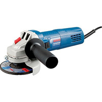 Bosch Gws 750-100 Heavy Duty Corded Electric Angle Grinder, M10, 750W, 11,000 Rpm, 100 Mm Disc Dia., Direct Cooling,1.8 Kg + Wrench, Protection Guard, Auxiliary Handle & Wrench, 1 Year Warranty