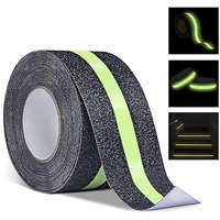 Druri Anti Slip Grip Tape,Non-Slip Traction Tapes With Glow In The Dark Reduce The Risk Of Slipping For Indoor Or Outdoor Stair Tread Step And Other Slippery Surfaces (2 Inch X 5 Meter) (Pk_1)