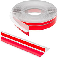 Tcco T-Shaped Clear Silicone Seal Strip, Weather Stripping Door Seal Strip For Door & Windows Gaps, Glass Door Seal Strip, Glass Door Gap Windproof Strip, Self-Adhesive Weatherstrip (Clear(3 Meter))