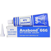 Anabond 666 Rtv Silicone Sealent, Clear, 100 Gms
