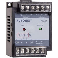 Sensor Controller, Pnp/Npn/Contact Input, Aux. 230Vac, Sensor Power 12Vdc, Relay Output, Rail And Foot Mount, Made In India, Autonix Pu-1Z
