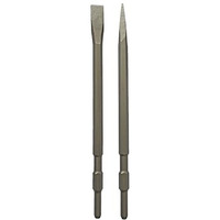 Inditrust Flat And Point Chisel Set Hammer Bit Size 17 X 400 Mm Suitable For Demolition Hammer