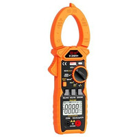 Var Tech Digital Clamp Meter V 2101+ True Rms 1000 A Ac Dc 1500/1000 V Dc/Ac Auto Ranging, 6000 Counts, High Precision With Ncv, Vfc, In Rush Current, Low Z,Temperature,Frequency,Live Test, Orange