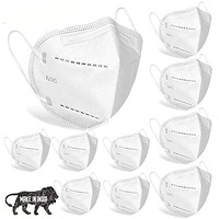 Alenza Exports 50Pcs White Color N95 Mask (White Color - Pack 50)