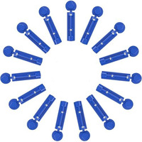 Rcsp Lancets 100 Pcs For Blood Testing, 30 Gauge, Twist Top Lancets For Glucose Diabetes Testing Devices, Sterile, Disposable For Dr Morepen Bg03 Lancet Blue