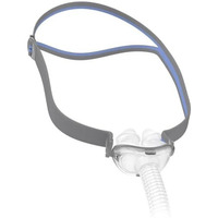 Res Med Airfit P10 Nasal Pillow Mask With Adjustable Headgear Strap  Lightweight, Ultra-Quiet Cpap Mask With Soft Nasal Pillows And Flexible Airfit P10 Strap  By Bym