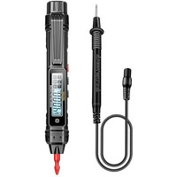 Serplex Pen Type Digital Multimeter Non-Contact 4000Count Ac/Dc Voltage Tester Multi Meter Digital Current Meter Voltage Tester Live Wire Detection Resistance Voltmeter Sensor (Battery Not Included)