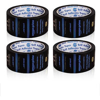 Vcr Amazon Printed Prime Tape - Black Color - 35 Meters In Length - 72Mm / 3" Width - 4 Rolls Per Pack - Bopp Amazon Packing Tape For Packing Boxes For Orders