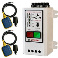 Microtail Fully Automatic Water Level Controller & Indicator With 2 Float Level Sensors, Single Phase 230V Ac