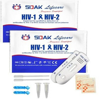 Sidak Hiv1 & Hiv2 Rapid Home Self-Test Kit (Pack Of 2)
