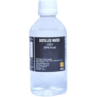 Cero Distilled Water 99% Pure For Cosmetics Repairs (Not A Cosmetic Grade), Lab Grade, Distilled Water For Battery & Automotive Cooling System, Aquariums, [H2O] Cas: 7732-18-5 (200Ml)