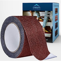 Lifekrafts Anti Skid Tape For Stairs Good Grip, Friction Anti Slip Tape For Slippery Floors, Staircase, Ramps, Indoor, Outdoor (10 M X 50 Mm, Brown)