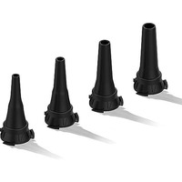 Reusable Diagnostic Otoscope Specula 2.5Mm, 3Mm, 4Mm, 5Mm Compatible With Wellch Allen Otoscopes Ear Specula Total 4 Units