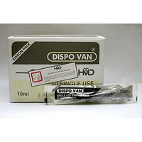 Dispo Van 10Ml Syringes With Needle, Single-Use, Sterile  Pack Of 50 | Leak-Proof And Biocompatible | Easy-To-Use For Safe And Precise Medical Applications