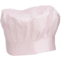 Switchon Polyester Chef's Unisex-Adult Solid Fabric Cap Cum Hat For Home And Hotel - White, 20.47 L X 15.8 W Inch.