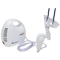 Romsons Angel Nebulizer Machine, Compact & Lightweight Compressor Nebulizer For Kids And Adult With Mask (White,Pack Of 5)