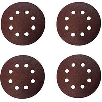 Inditrust 40Pc Round Sand Paper Sanding Disc For Orbital Sander 5-Inch - P60, P80, P100, P120