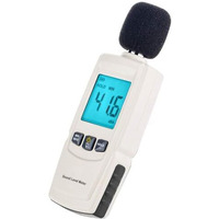Mcp Sound Decibel Meter, Mcp Digital Mini Sound Pressure Level Meter, Audio Noise Measurement 30-130Dba,Max/Min Hold,Auto Backlight Display