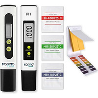 Konvio Neer Total Ph Meter,Tds Meter And Ph Strip Combo, Full Water Testing Kit With Buffer Powder