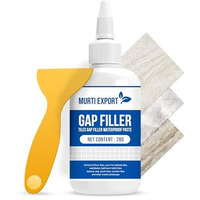 Murti Export Tiles Gap Filler Waterproof 280Ml, Gap Sealant, Grout, White Cement Paste Tube, Gap Filler For Walls And Joints, Waterproof Sealant, Tile Gap Filler Tube For Kitchen, Bathroom