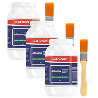 Catron Waterproof 3 Crack Seal Agent Roof Water Leakage Solution 900G,Transparent Waterproof Glue With Brush