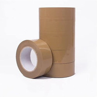 Heavix Bopp Packaging & Crafting Brown Tape For Office, Industries, Diy & House Decoration | Size: 48Mm (2Inch) X 50 Meter | Pack Of 6
