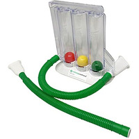 Sahyog Wellness Respiratory 3 Balls Lung Exerciser With 2 Tubes (Spirometer)