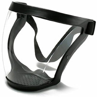 Dhyanexa Bubble Face Shield Helmet Visor Industrial Safety Coverage Full Face Protector Multipurpose Eye Uv-Protective Clear Visibility For Men Women.