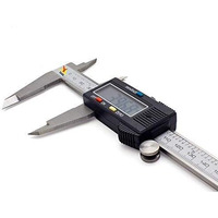 Zhart Vernier Caliper Digital 150 Mm / 6" Video Display Measurement Tool With Mm Inch Conversion And Inside Outside Depth And Step Measuring Feature